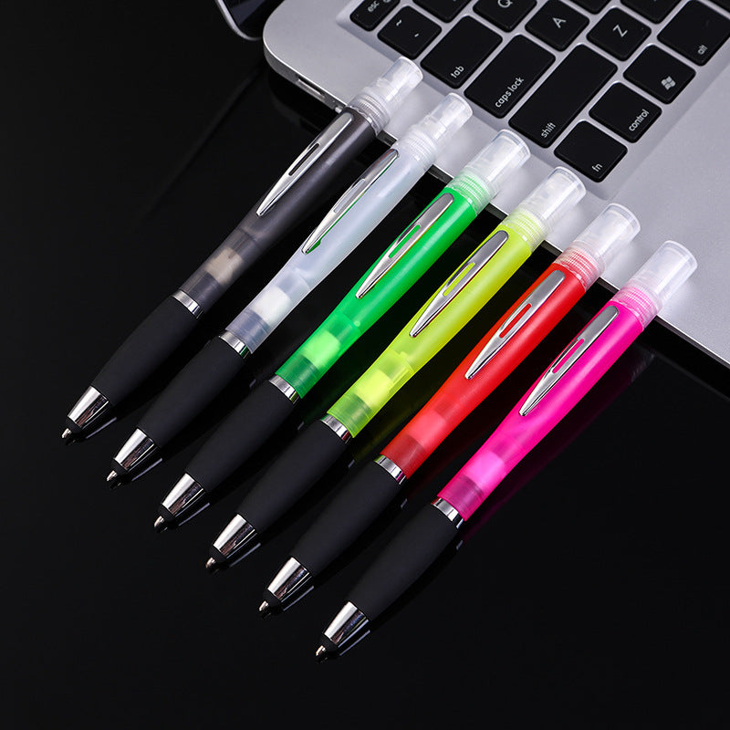 3 in 1 Multi-Purpose Stylus Pen With Spray Bottle
