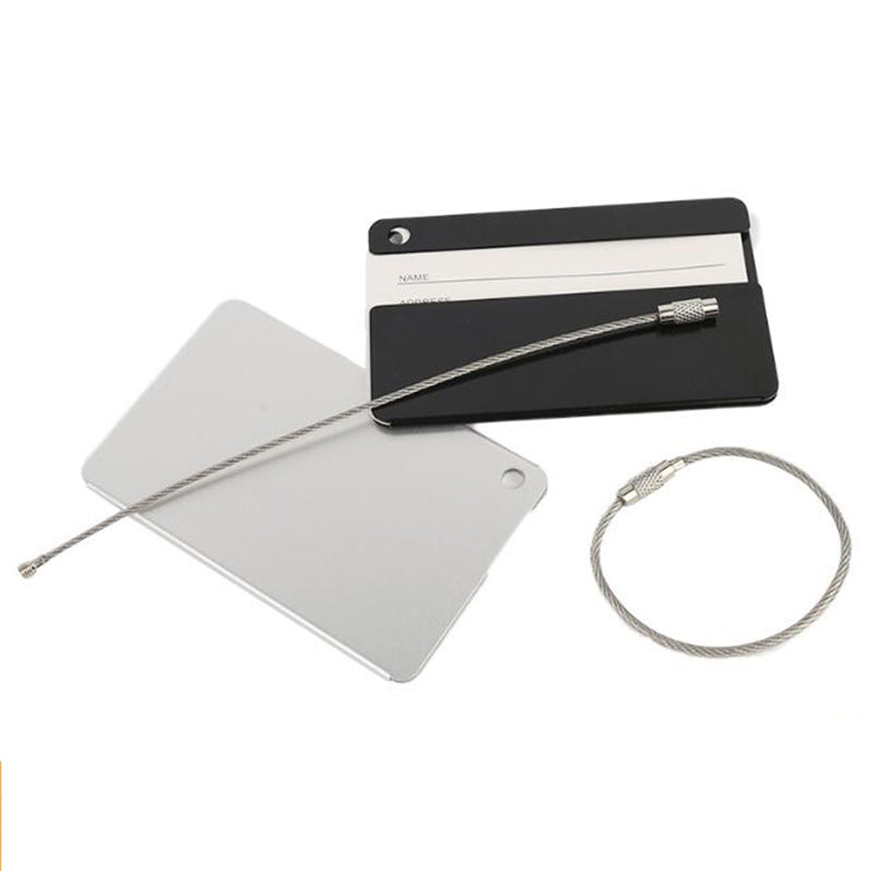 Aluminum Luggage Tag