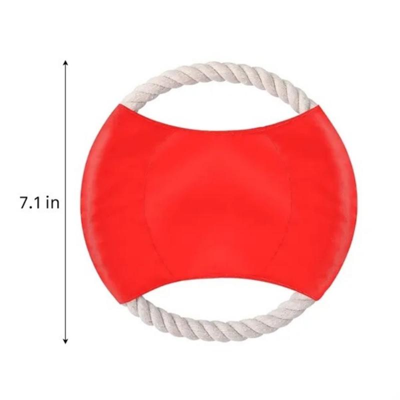 Pet Toys Cotton Rope Flying Disk