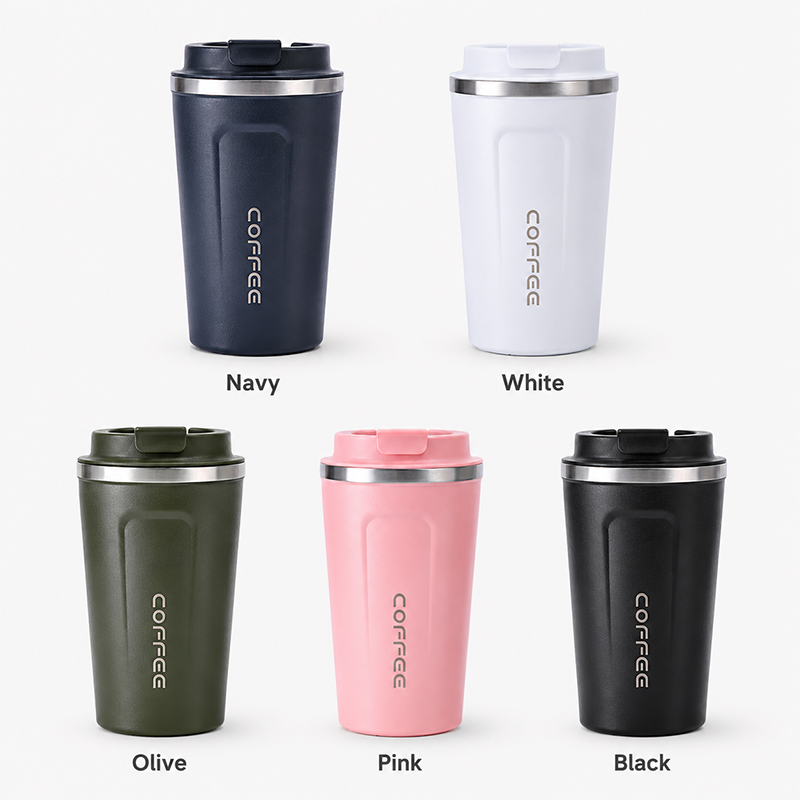 18 Oz 304 Stainless Steel Vacuum Insulated Textured Coffee Tumbler