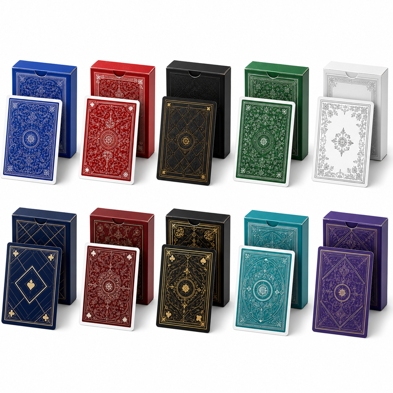 Custom Printed Playing Cards Poker Deck Paper Card