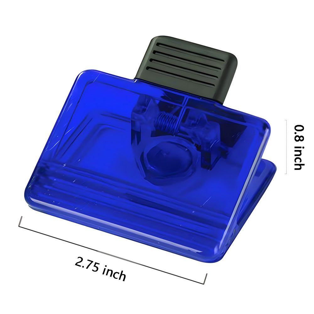 Custom Square Magnetic Clip for Fridge Memos and Snack Bags