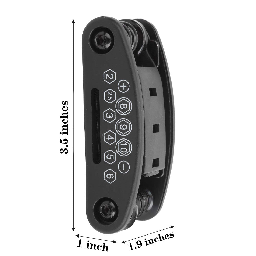 16-in-1 Folding Bike Repair Kit Bicycle Cycling Tool Set