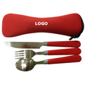 3 Pieces Fork knife Spoon  Cutlery Set