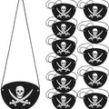 Felt Pirate Eye Patches for Boys Girls or Adults Halloween Role Playing