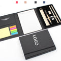 Sticky Notes Notebook with Pen/Ruler/Pencil/Eraser/Sharpener/Card Pocket