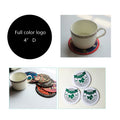 4" Circle 80pt Paper Pulpboard Coasters