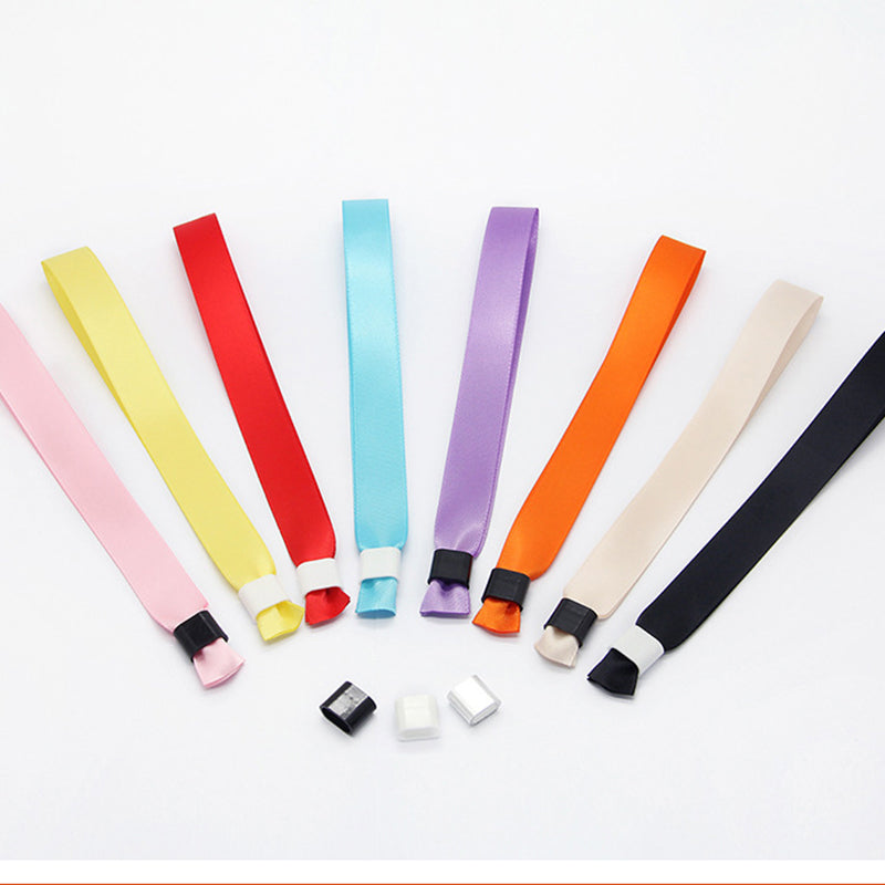 Festival fabric wristbands