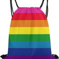 LGBT Rainbow Gay Pride Drawstring Backpack