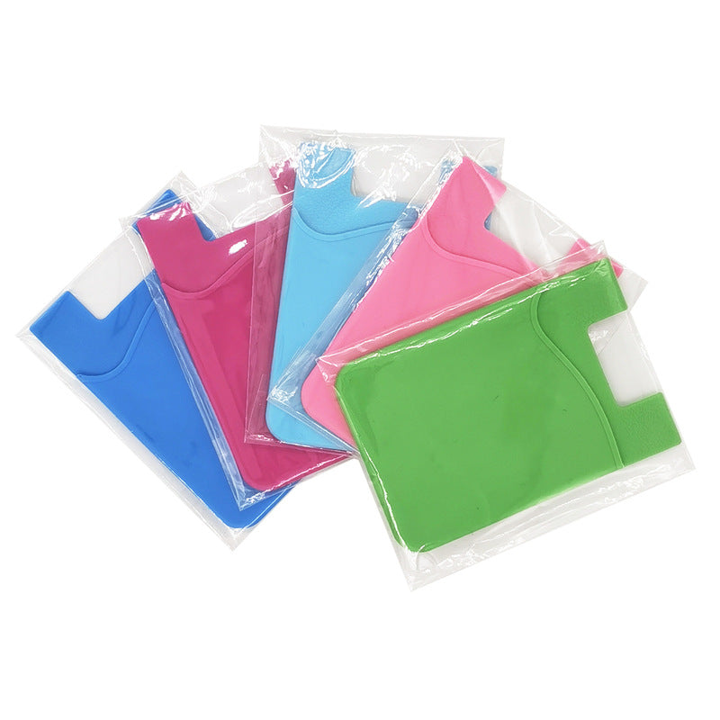 Silicone Phone Wallet Card Holder