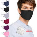 Adult 3 layers Mask With Replaceable 2.5pm Filter Pouch