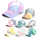 Unisex Tie Dye Printed Baseball Caps
