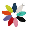 Plastic Motel tag Hotel Keychain