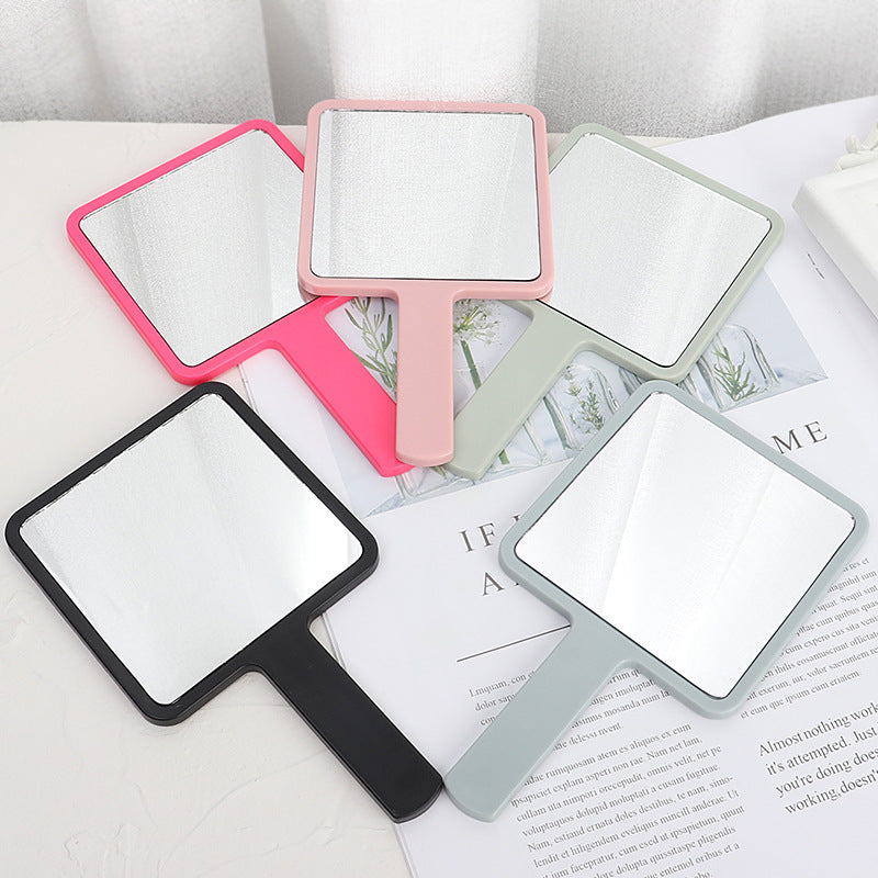 Square Travel Makeup Hand Handheld Mirror