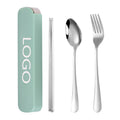 3 Piece Stainless Steel Travel Cutlery Set