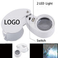 Pocket LED Illuminated Loupe 40X -25MM