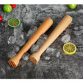 9.8" Wood Cocktail Muddler Ice Crusher