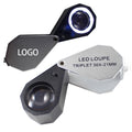 High Grade Hexagonal Ring LED Magnifier 30X21mm