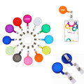 Retractable Badge Reel Clips Holder