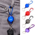 Recoil Retractable Reel Strap Clip Key Chain