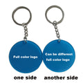 Full Color Round Circle Acrylic Keychain