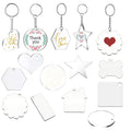 Custom shaped acrylic keychain