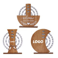 Wooden Calendar Tabletop Decor Piece