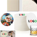 Water Absorbing Customizable Disposable Paper Coaster