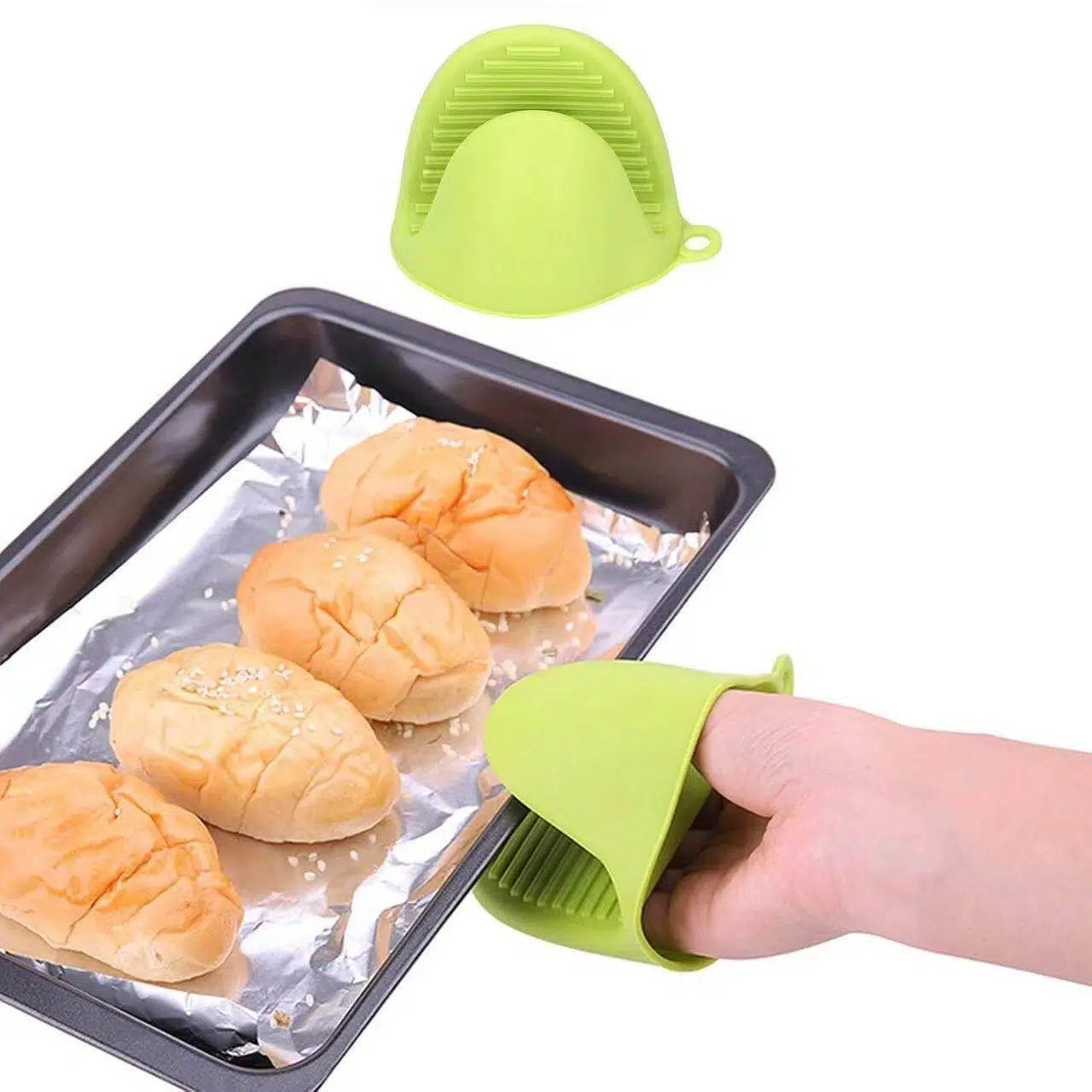 Heat-Resistant Silicone Pinch Mitt