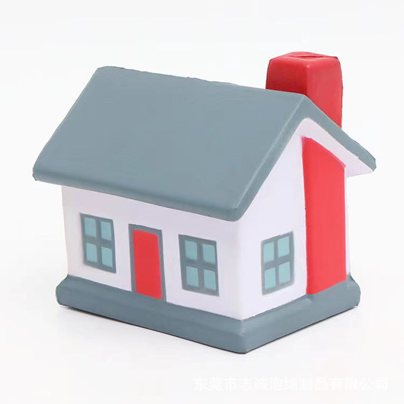 House Shaped Foam Fidget Stress Ball