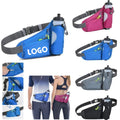 Water-Resistant Running Waist Pack W/ Bottle Holder