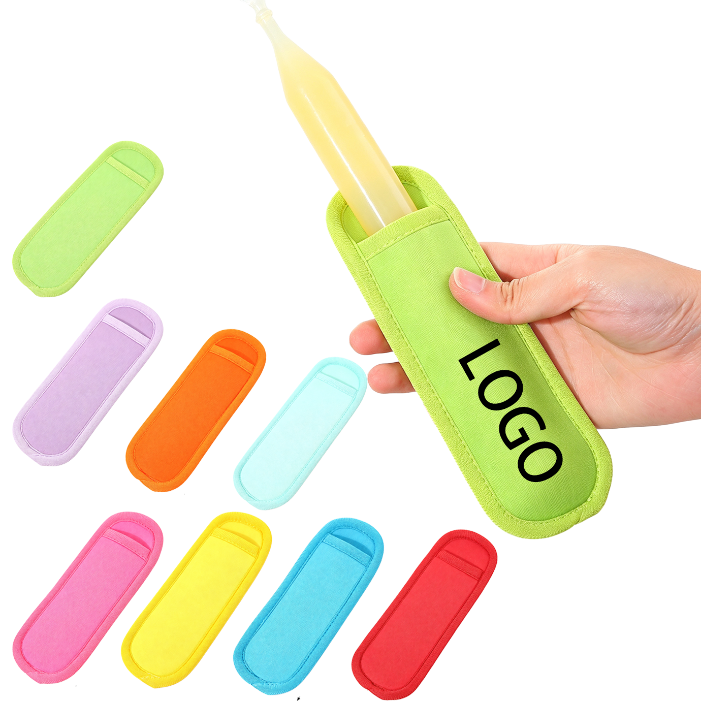 Insulated Neoprene Ice Pop Holder