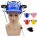 Adjustable Drinking Helmet Hat