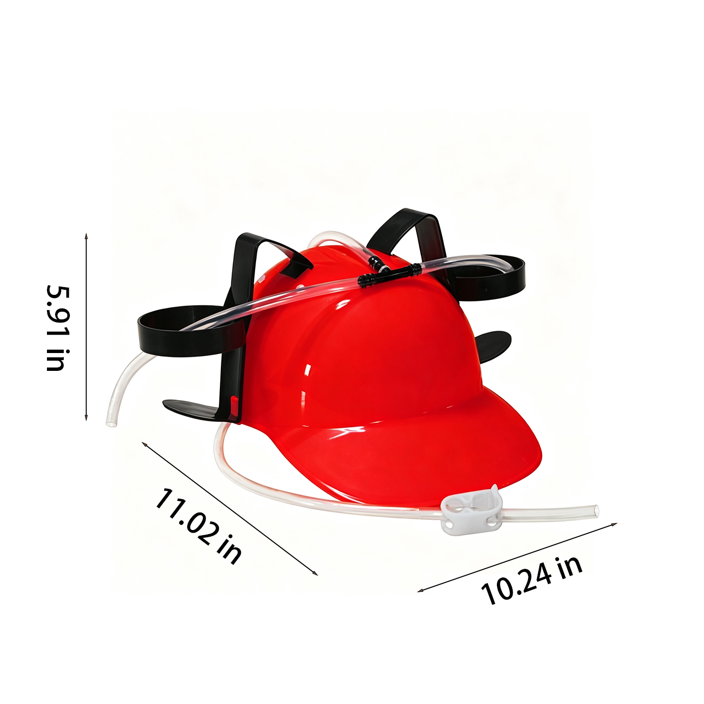 Adjustable Drinking Helmet Hat
