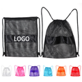 Breathable Mesh Drawstring Backpack