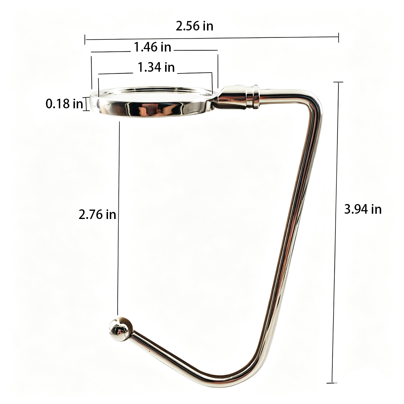 Non-Slip Rotatable Zinc Alloy Stocking Hook