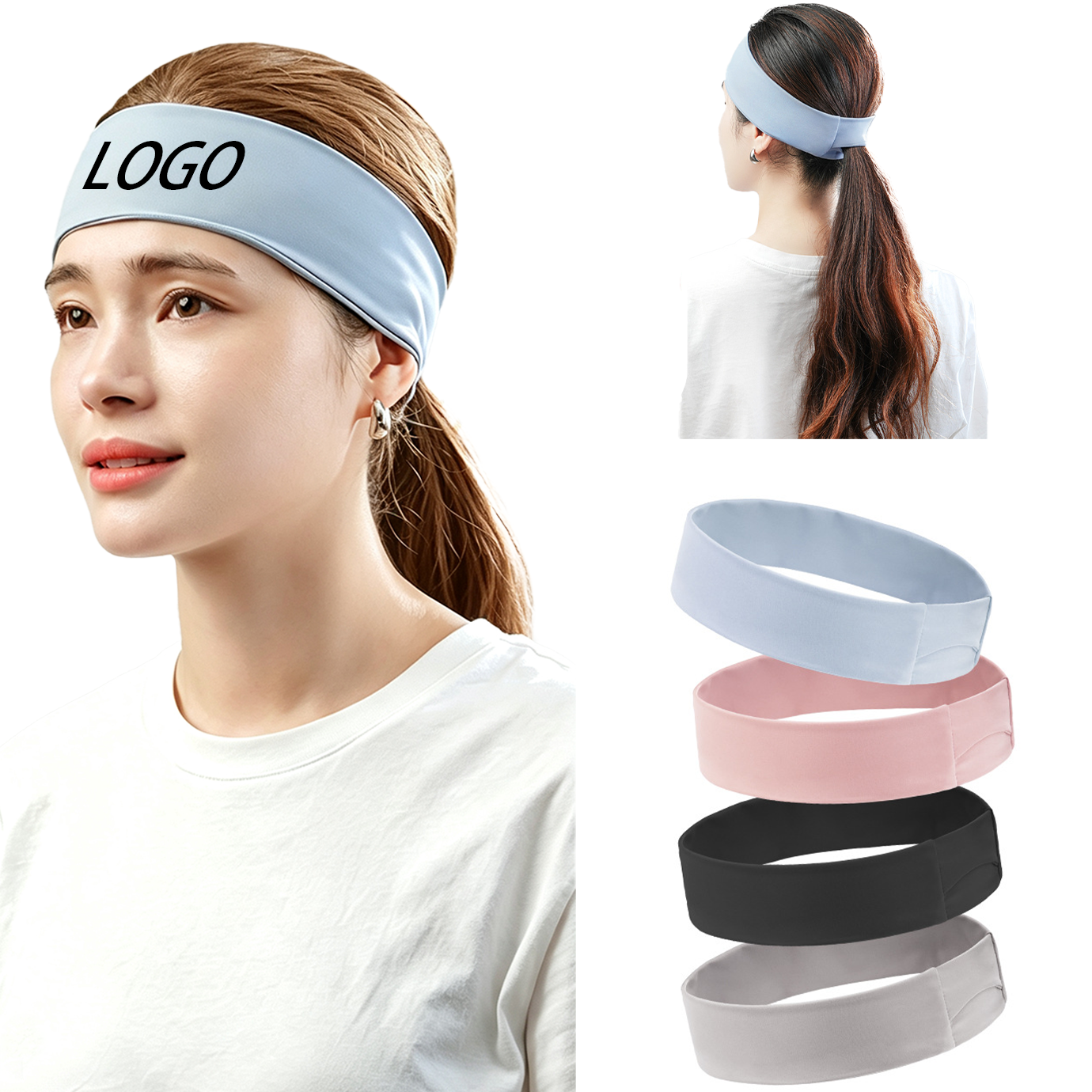 Quick-Dry Nylon Sports Headband