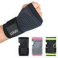 Single Knitted Breathable Nylon Wrist Wrap