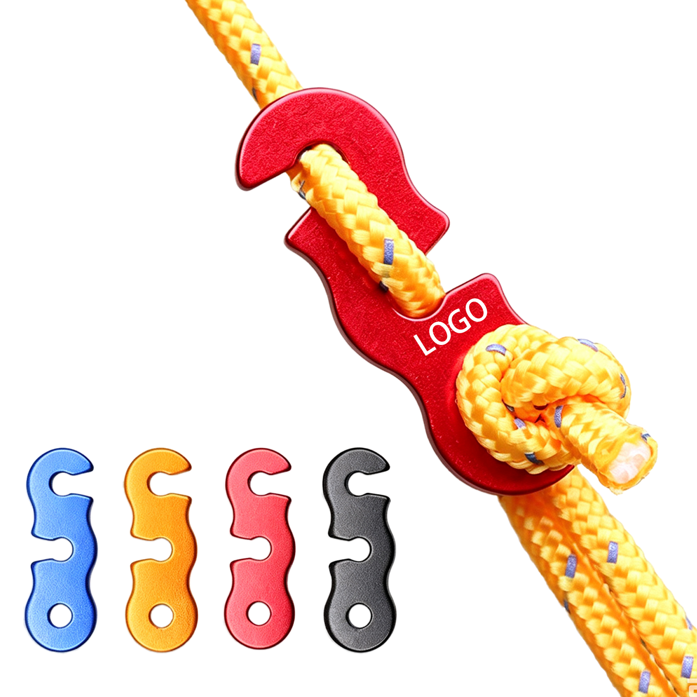 3-Hole Aluminum Alloy Rope Tensioner