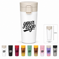 16.9 Oz Push Button 304 Stainless Steel Vacuum Travel Mug