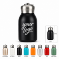 Stainless Steel Mini Insulated Bottle W/ Carry Ring Leakproof Travel Thermo Bottle