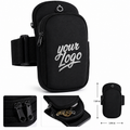 7.09" Dual Zipper Breathable Neoprene Sports Phone Armband