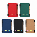 Spiral Notebook Set W/ Pen & Sticky Notes