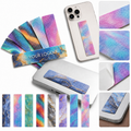 Textured Pvc Stress Relief Sticker Flexible Phone Laptop Decoration Patch
