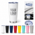 20oz Double Wall Vacuum 304 Stainless Steel Car Tumbler