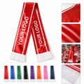 Polyester Satin Sports Fan Scarf