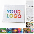 63 Piece Diy Pearl Finish Paper Puzzle Heat Transfer Blank Jigsaw Puzzle Board