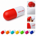 Capsule Shaped Pu Foam Stress Ball