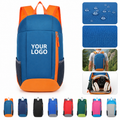 Lightweight Water Resistant Polyester Outdoor Daypack Student Backpack