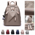 Fashion Oxford Fabric Women Backpack Lightweight Casual Shoulder Bag